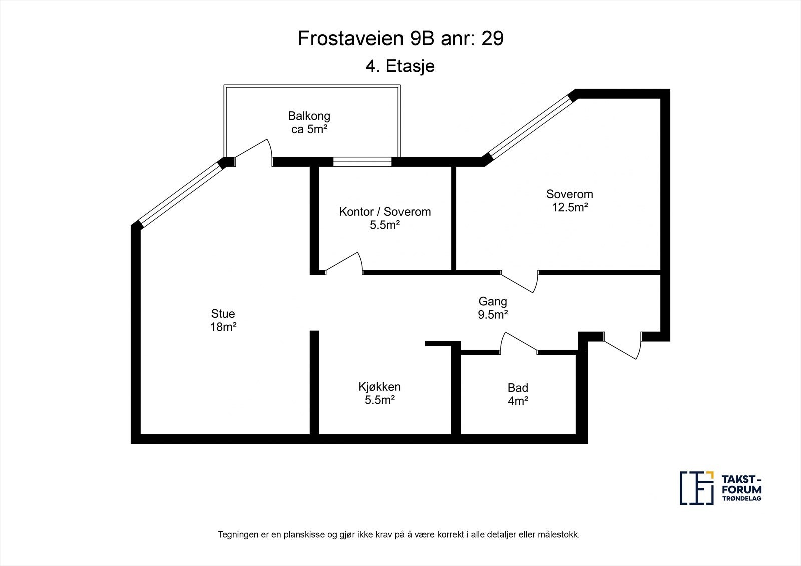 Planskisse. Velkommen på visning! Galleribilde