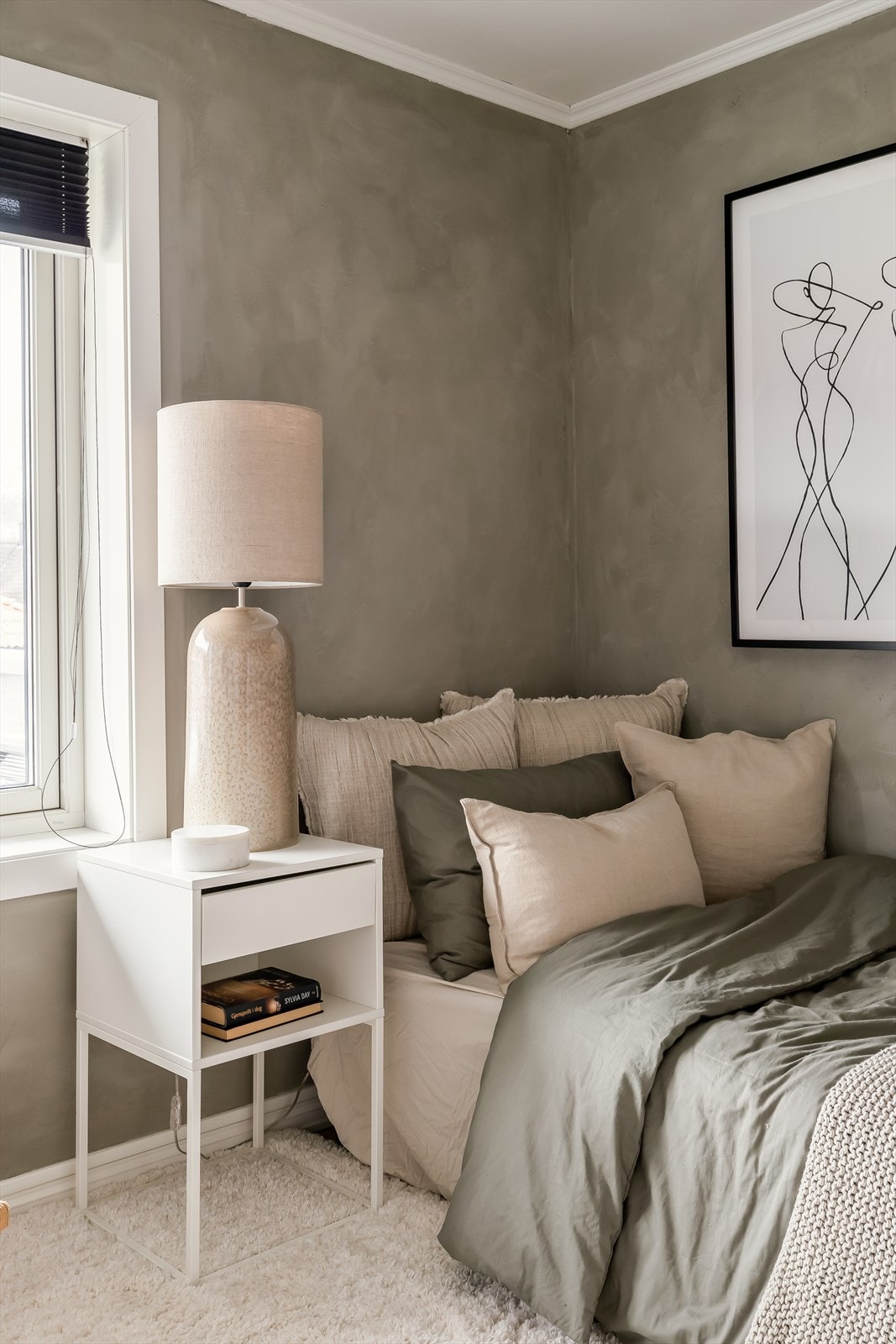 Også her er det plass til seng og tilhørende møblementer. Galleribilde