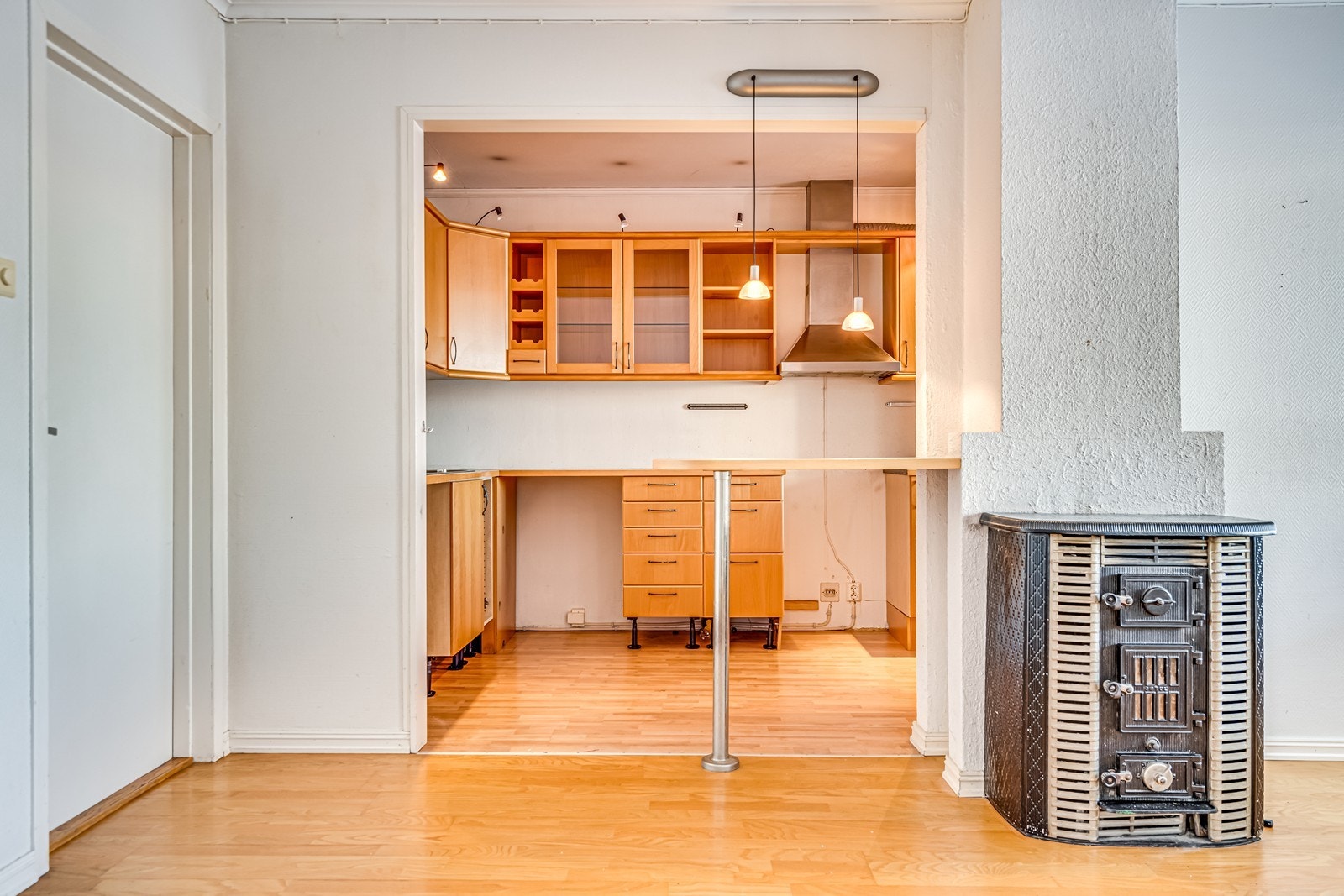 Delvis åpen kjøkkenløsning Galleribilde