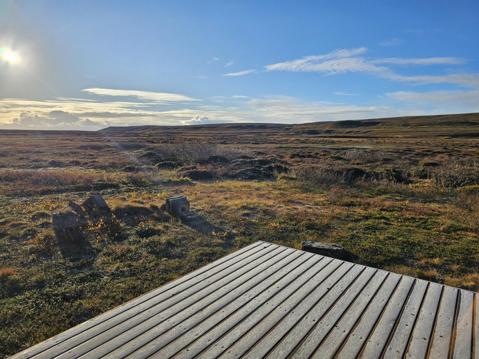 Utsikt fra verandaen Galleribilde