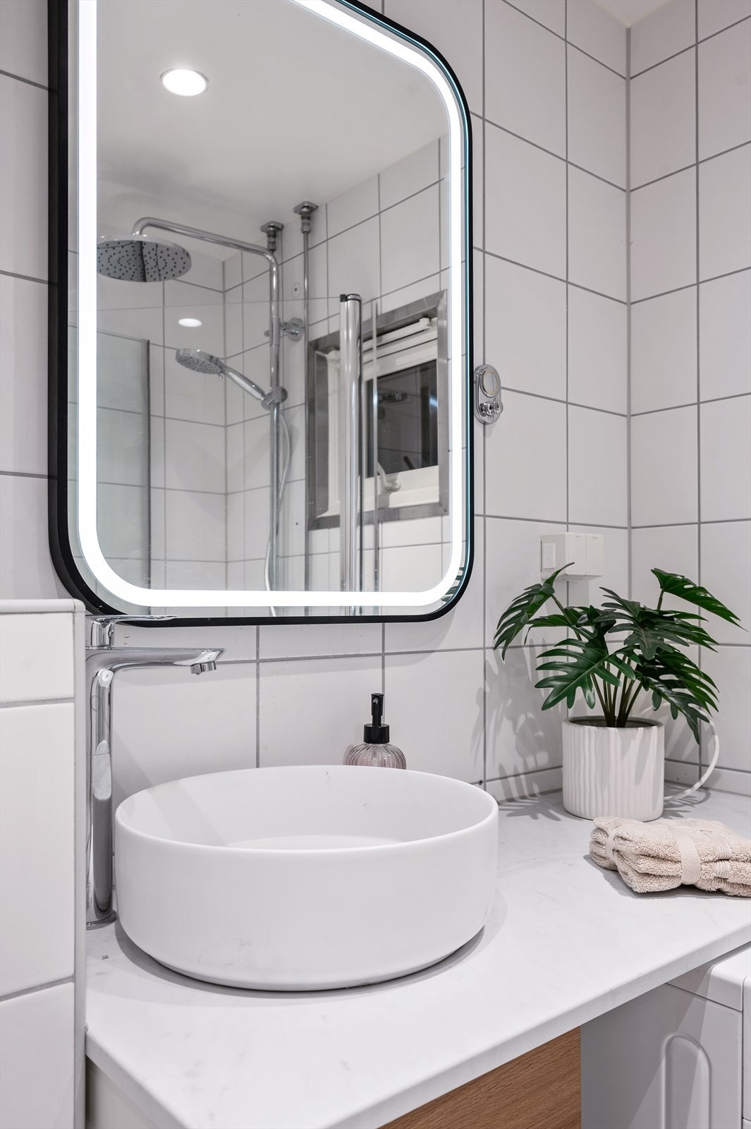 Varmtvann er inkludert i felleskostnadene Galleribilde