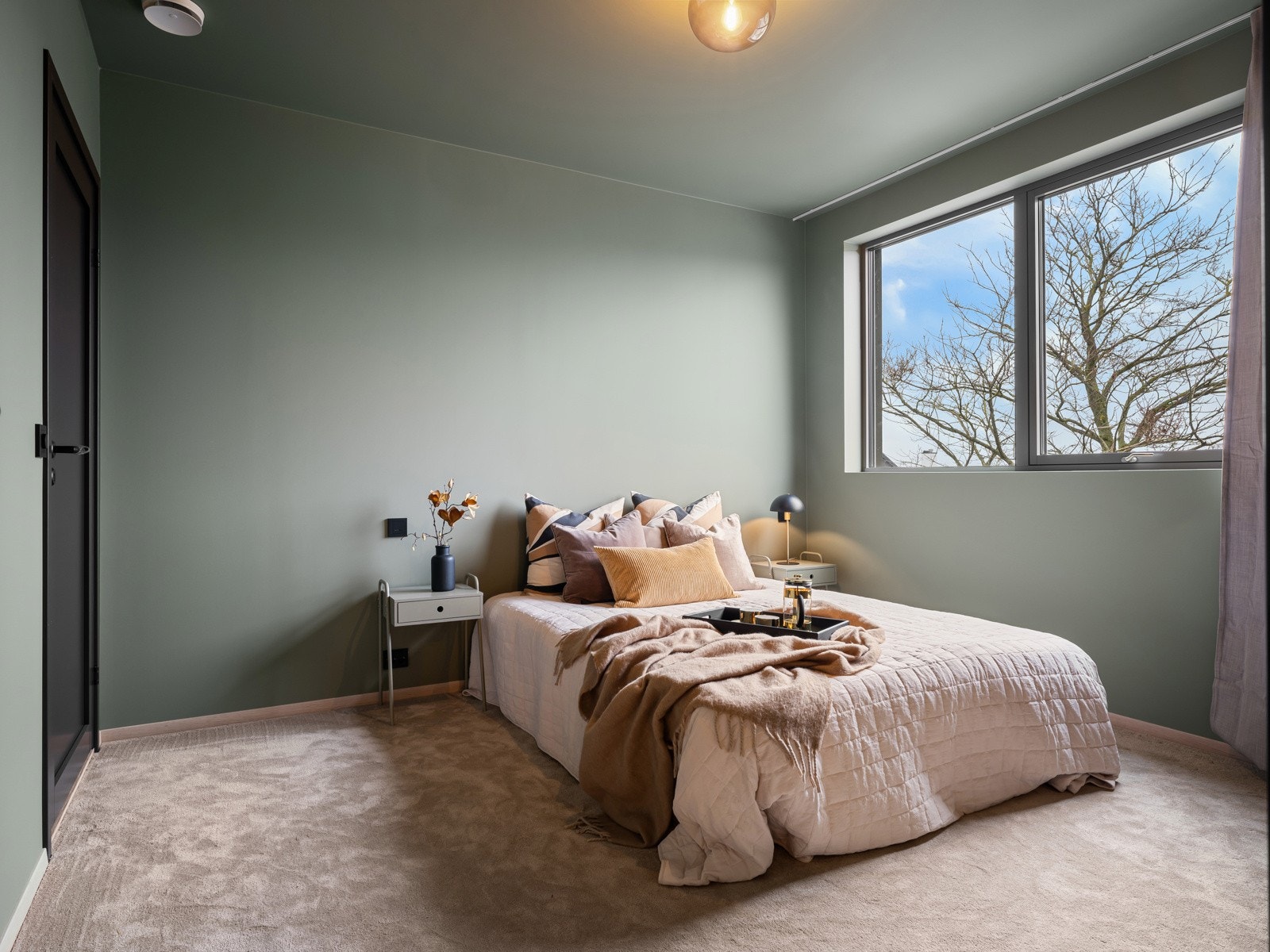 Lekker master suite med hovedsoverom, garderobe og bad Galleribilde