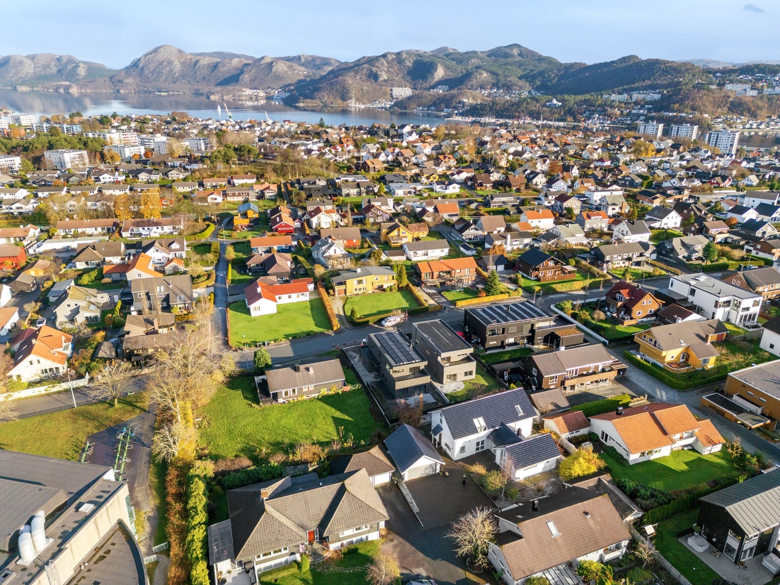 Fra eiendommen er det gåavstand til Sandnes sentrum Galleribilde