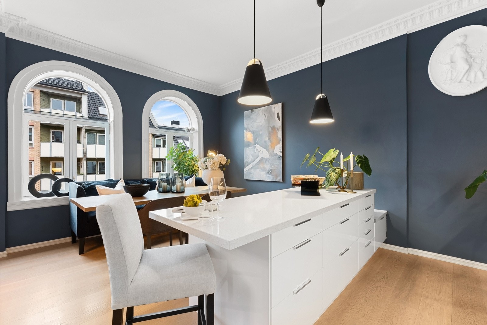 Stort spisekjøkken Galleribilde