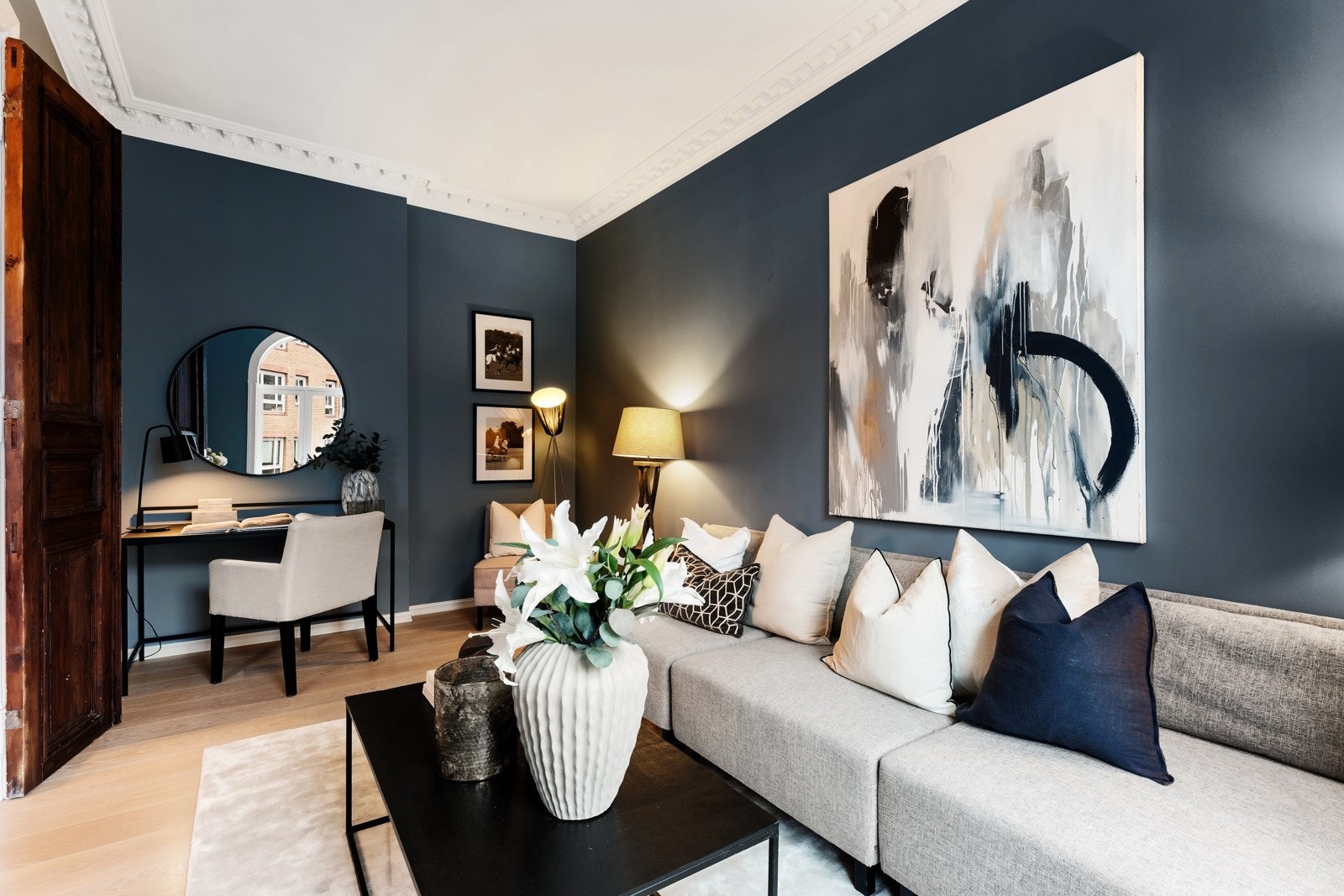 Fleksibelt rom som kan benyttes som soverom nr. 2 eller stue nr. 2 - avhengig av behov. Galleribilde