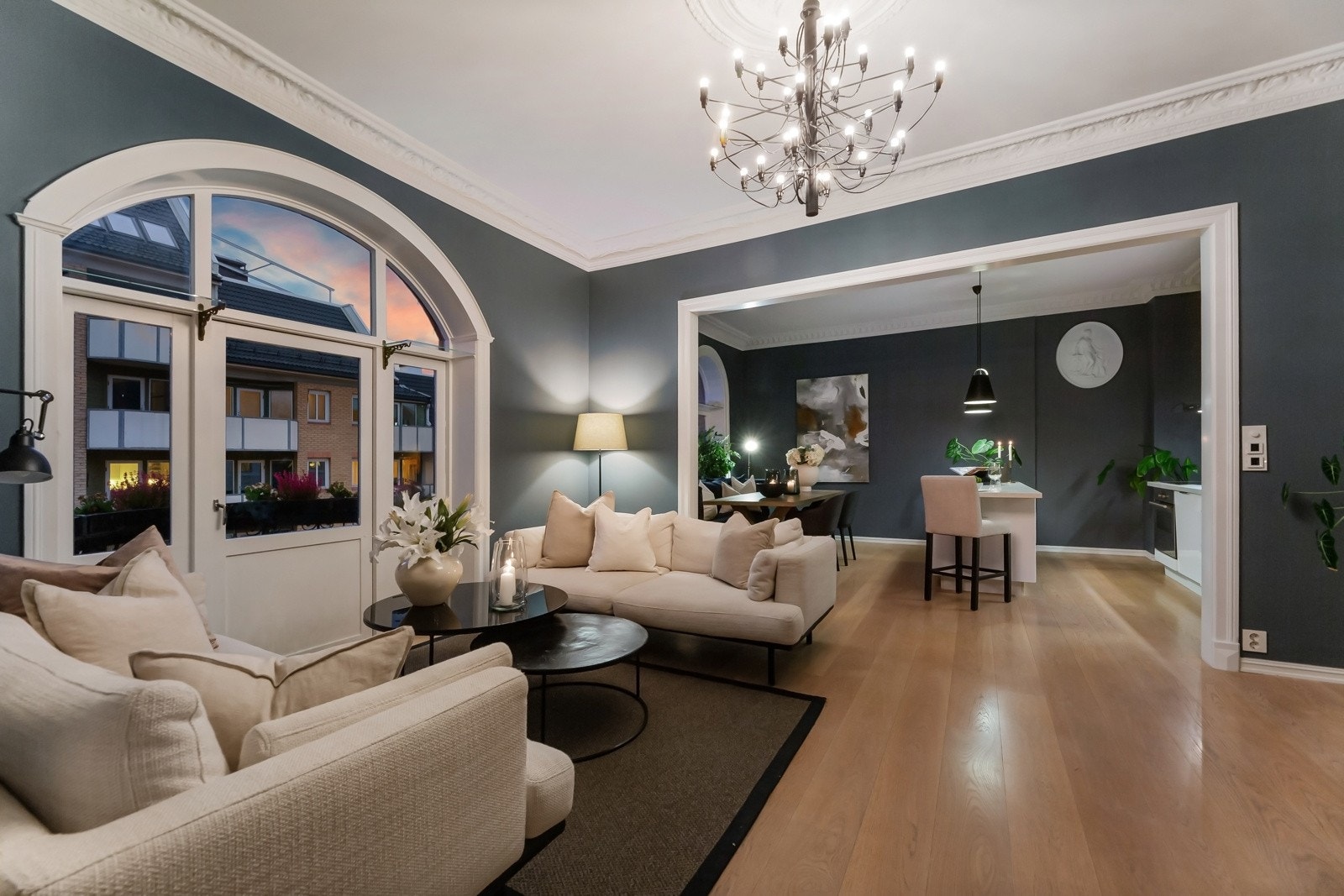 Det er gulvvarme og flott finish. Galleribilde