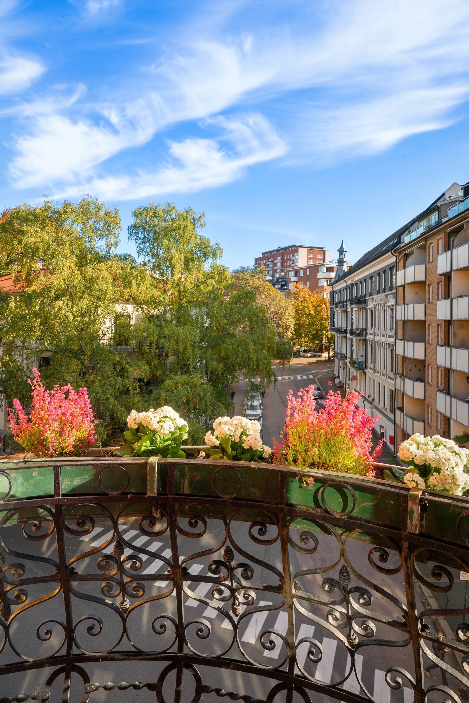 Fint utsyn over nærliggende nabolag. Galleribilde