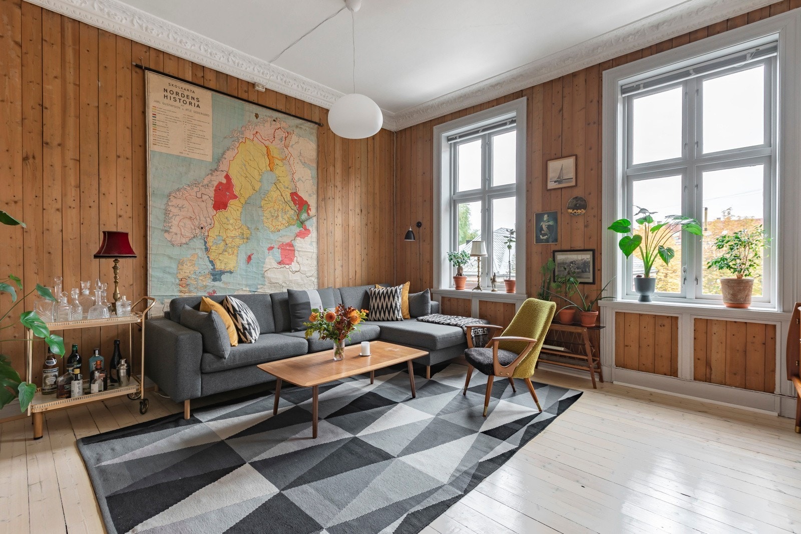 Velkommen til Falsens gate 20A - klassisk og moderne 3-roms leilighet med perfekt beliggenhet Galleribilde