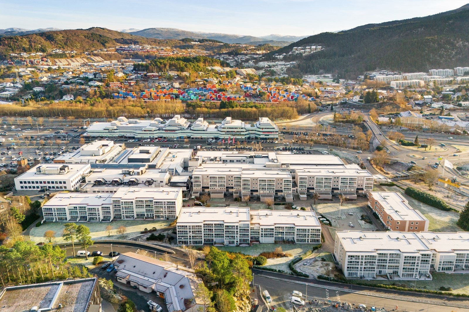 Leiligheten ligger meget sentralt til i Åsane Galleribilde