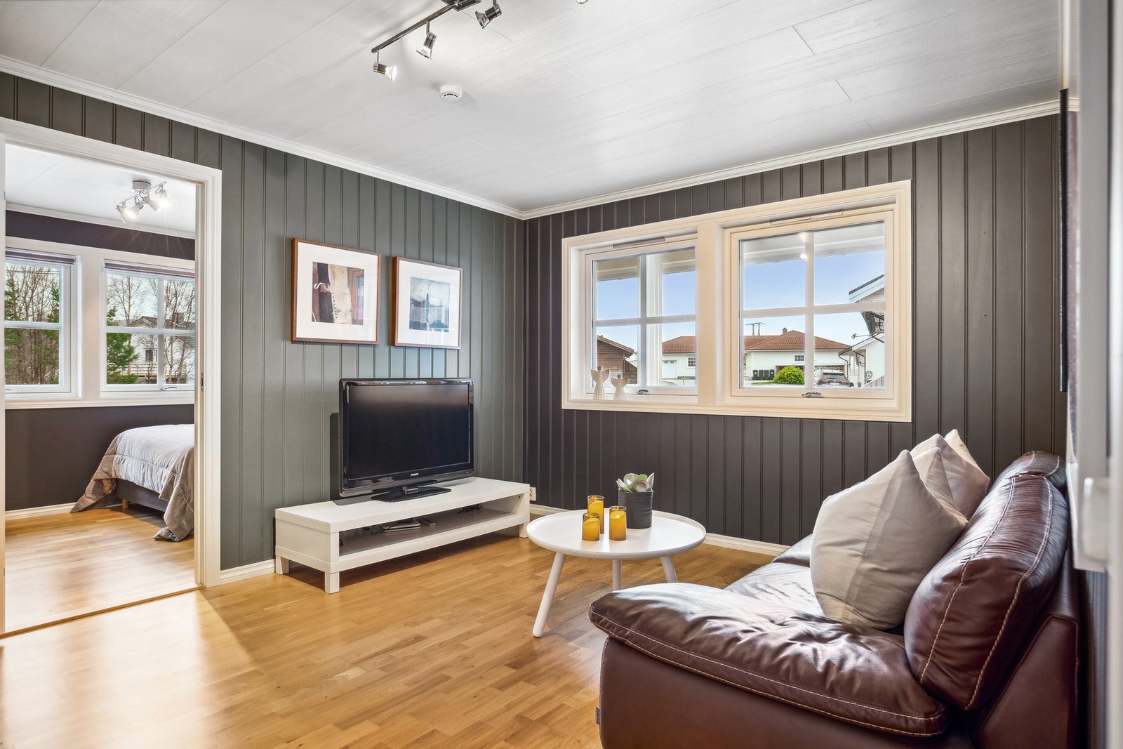 TV-stue Galleribilde