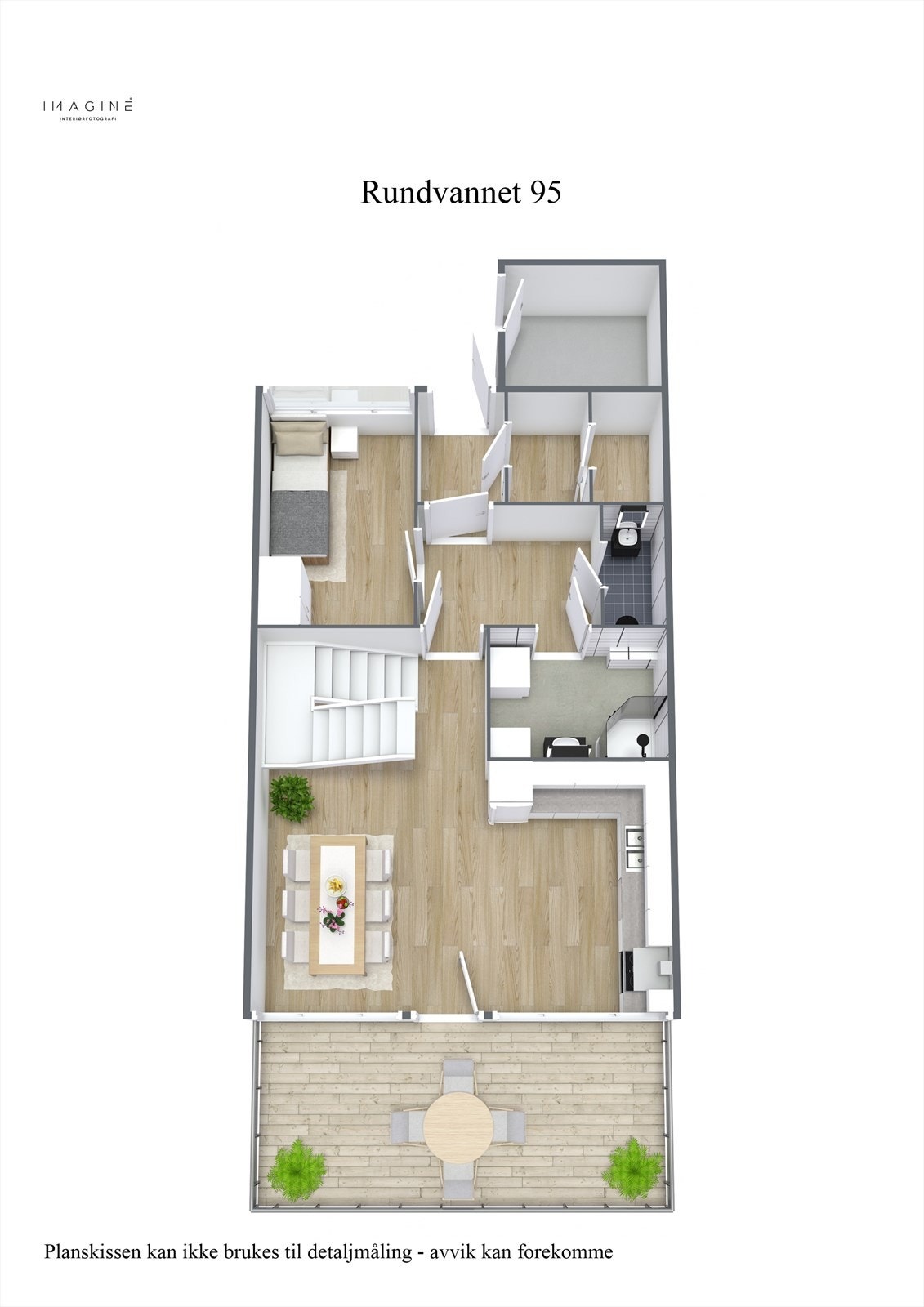 Planskisse 1. etasje. Galleribilde