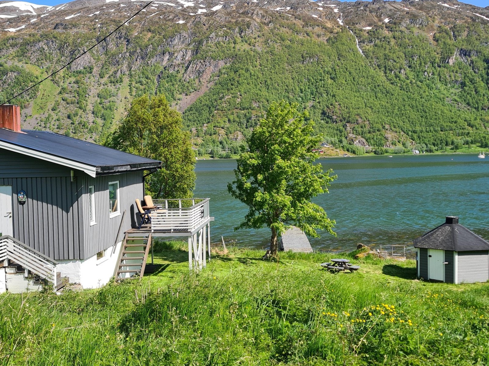 Nydelig uteområde Galleribilde