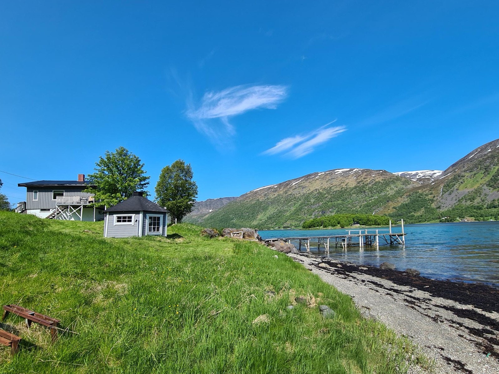 idyllisk beliggenhet Galleribilde