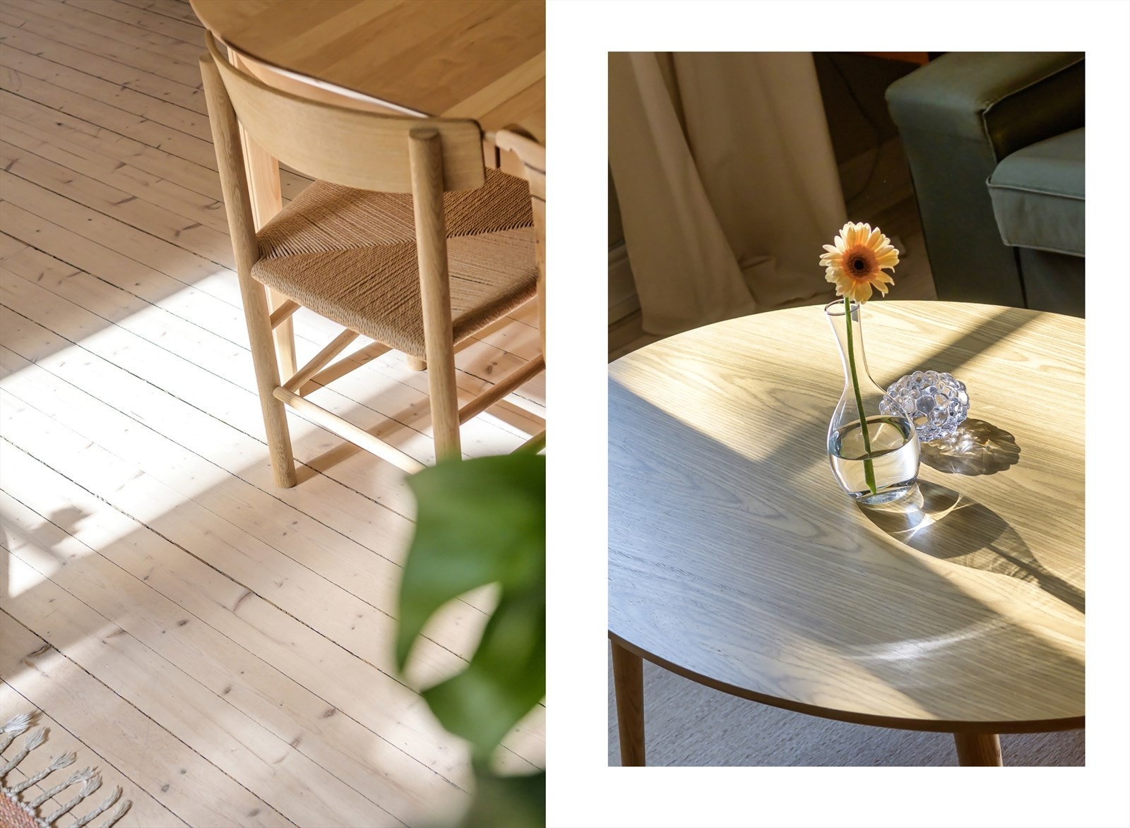 Pent originalt tregulv i hele leiligheten Galleribilde