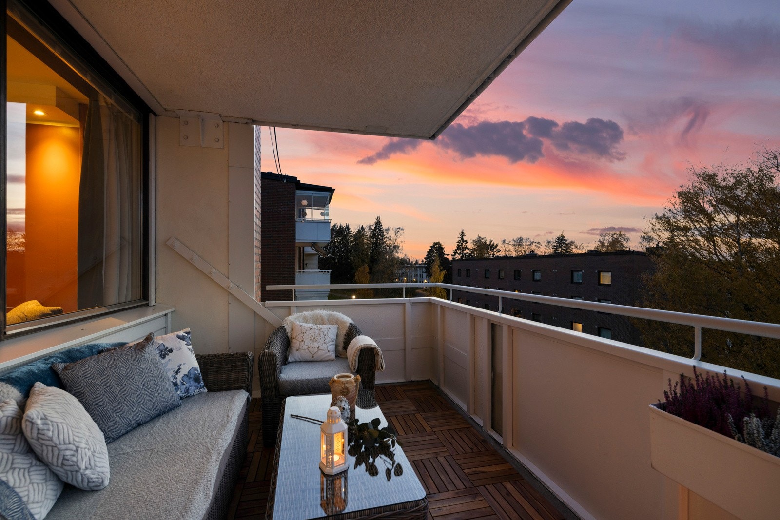 Lun kveldsstemning Galleribilde