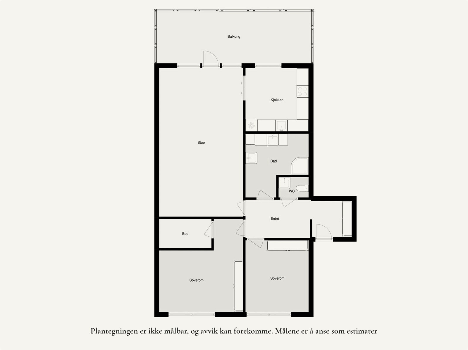 Plantegning. Galleribilde