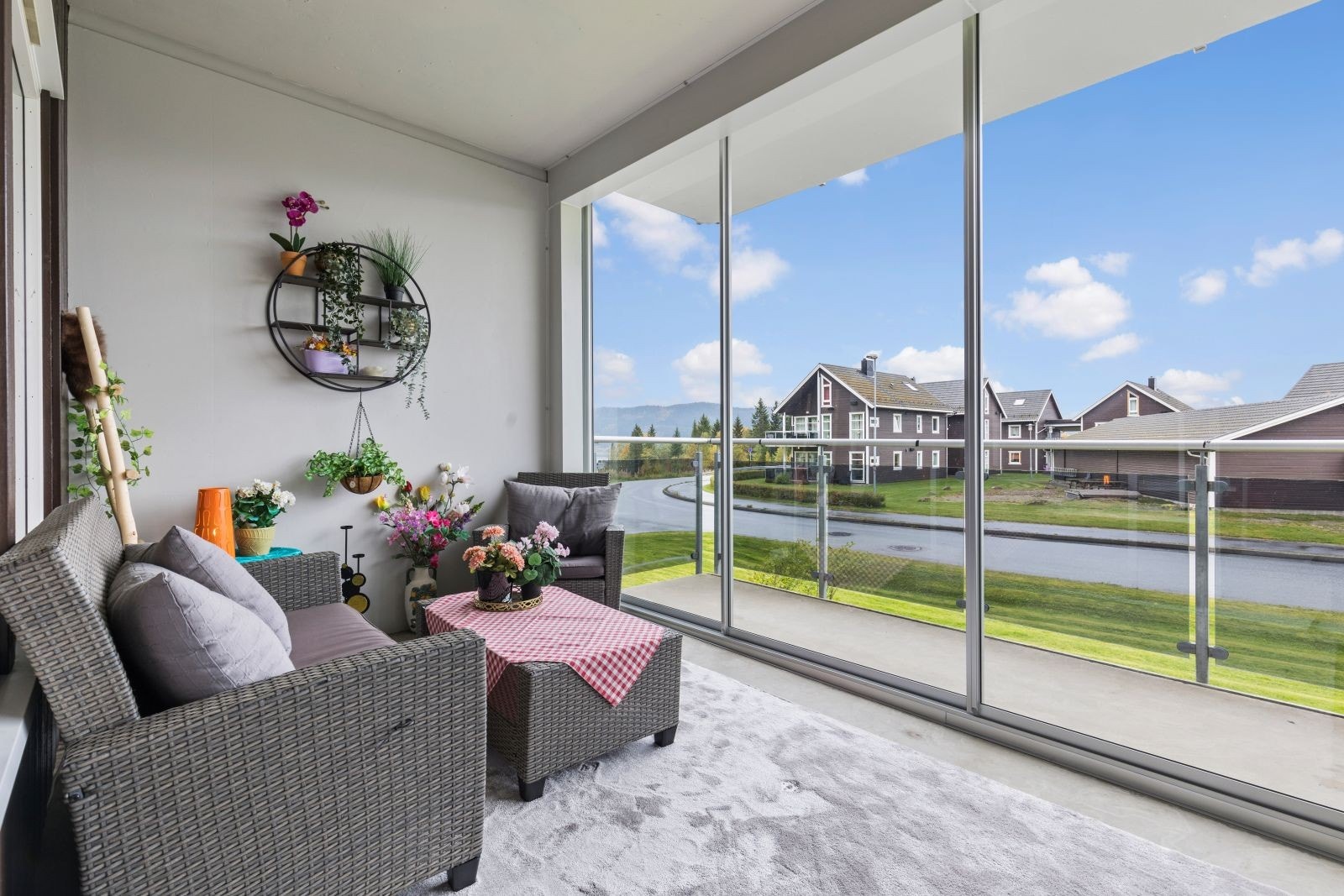 Fin sitteplass året rundt. Galleribilde