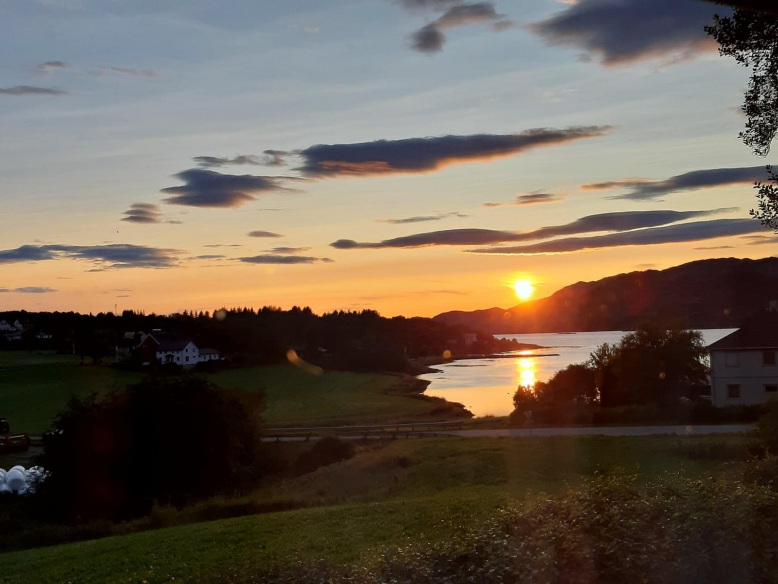 Solnedgang Galleribilde