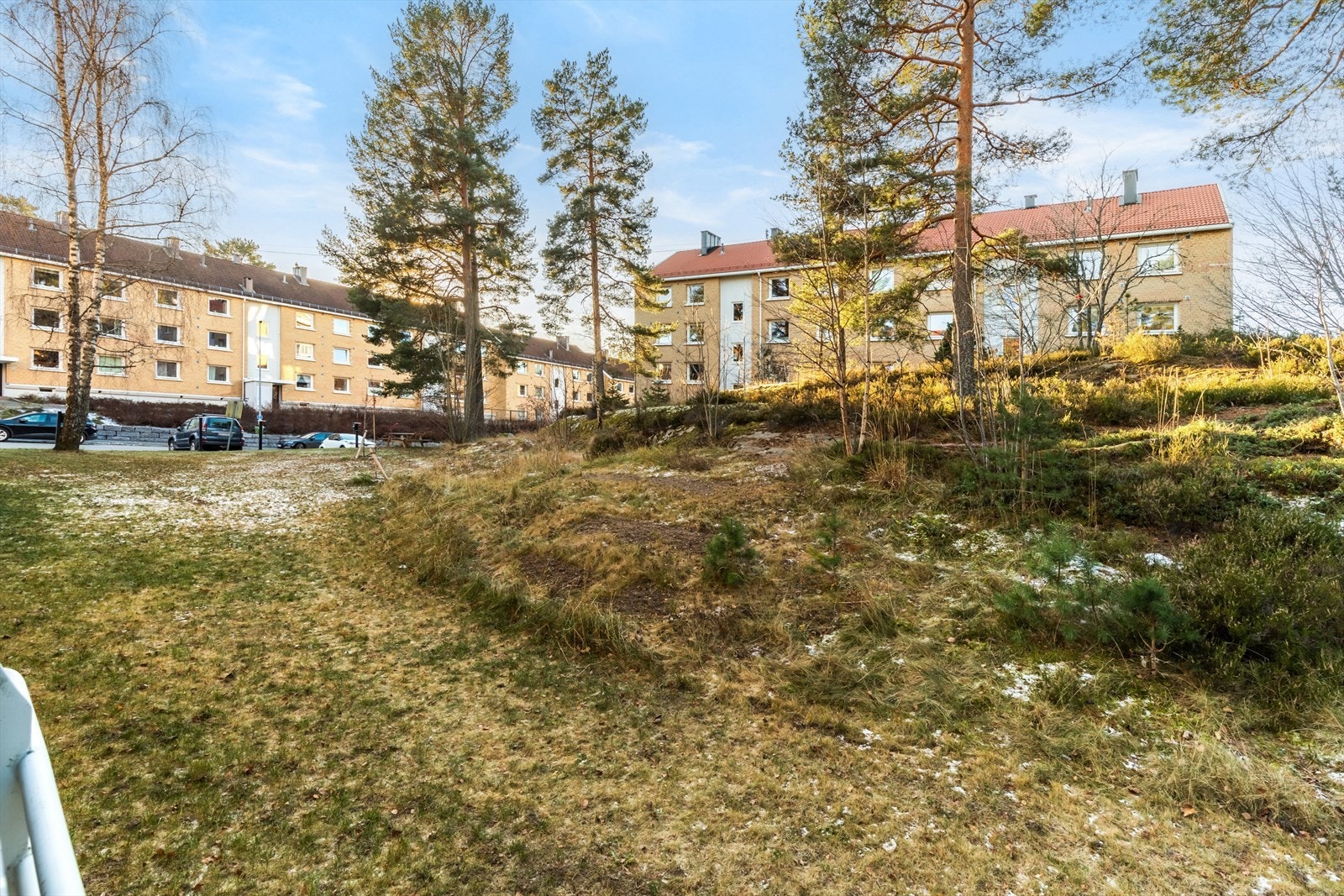 Utsyn fra balkong. Galleribilde