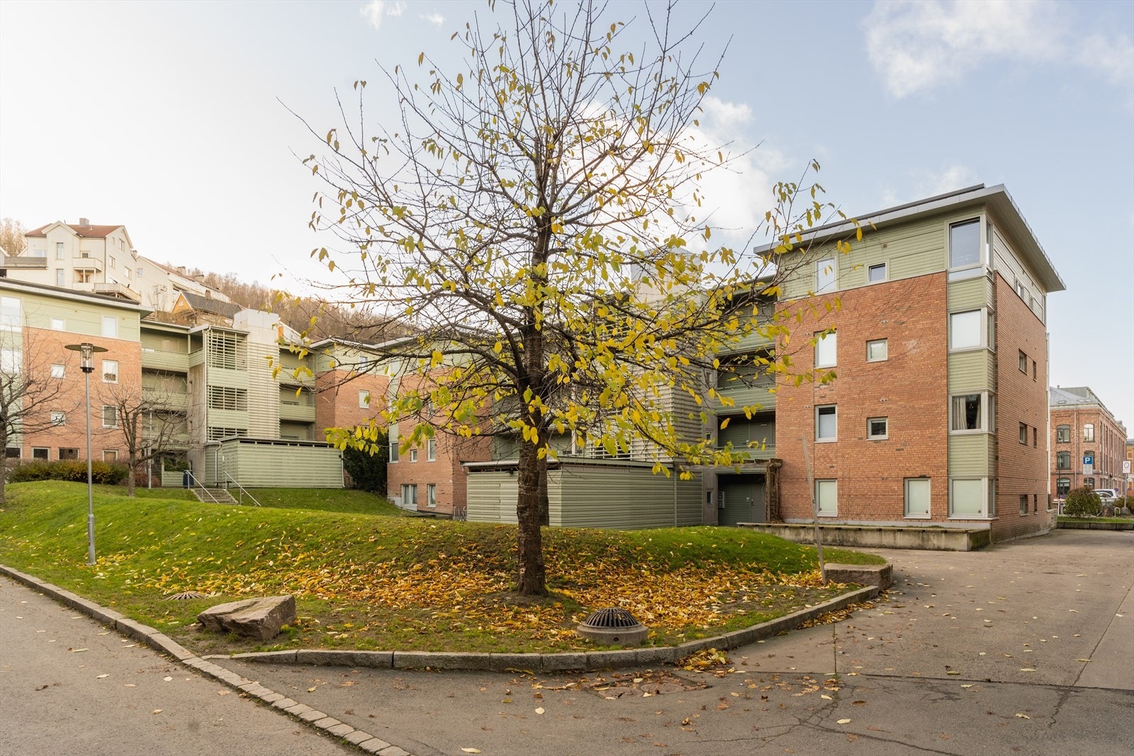Borettslaget består av 44 andelsleiligheter og er et godt drevet borettslag Galleribilde