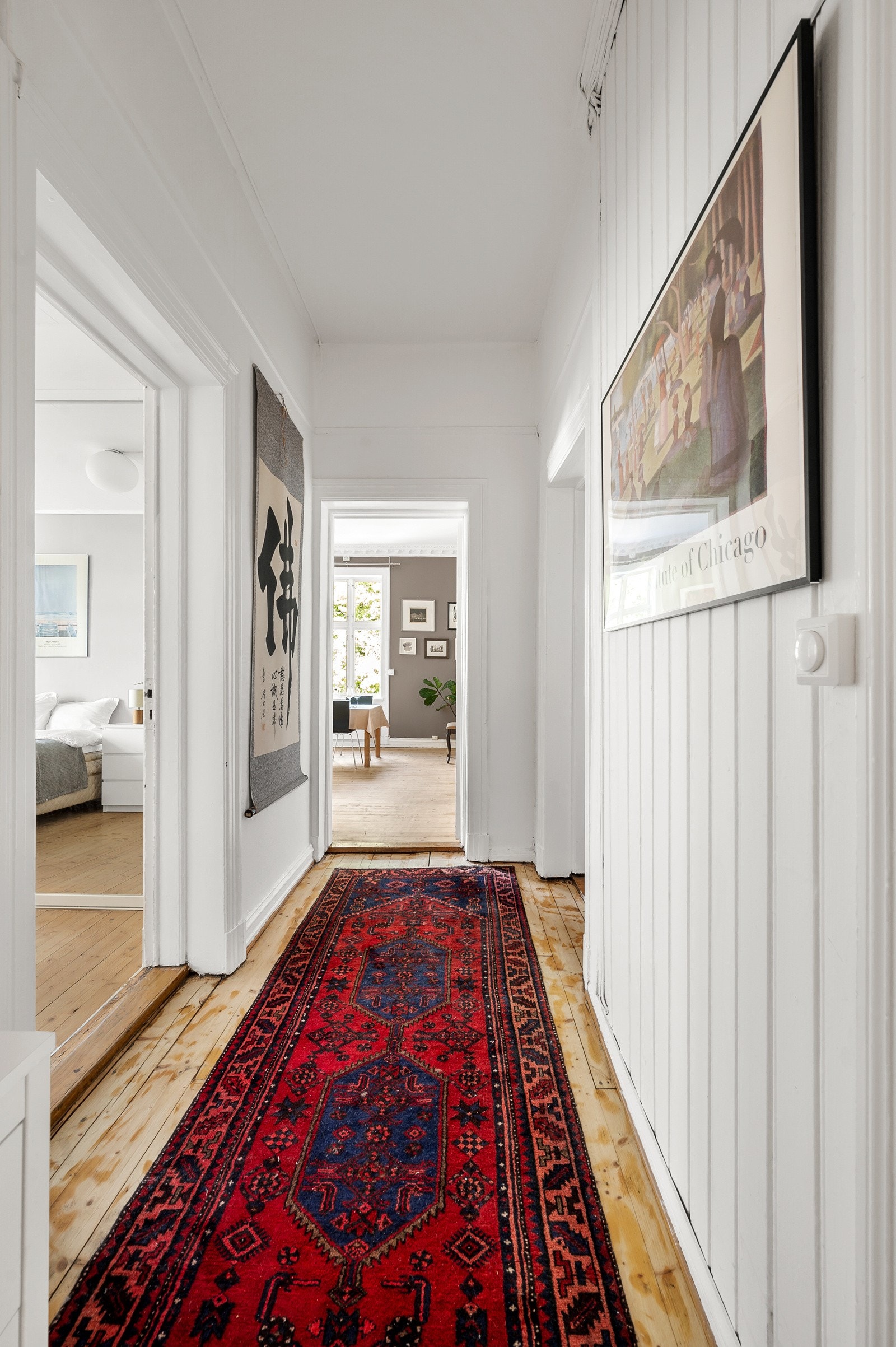 Leiligheten har et hyggelig inngangsparti/entré. Galleribilde