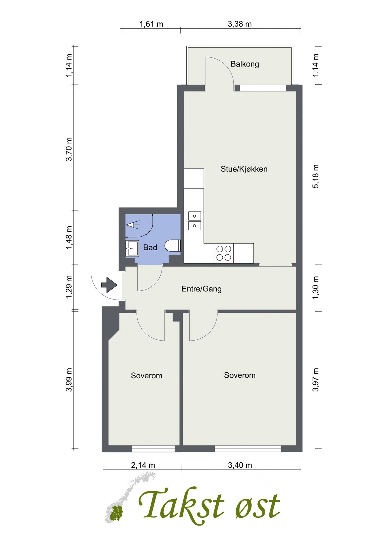 Potensiell plantegning Galleribilde