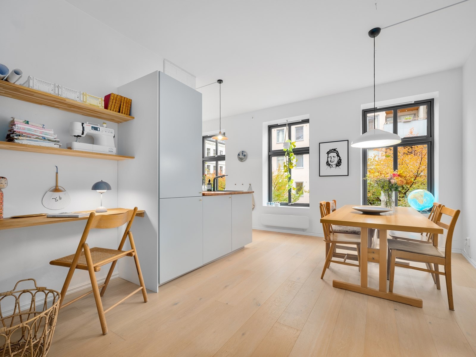 Om ønskelig kan man innrede et separat og stort spisekjøkken. Galleribilde