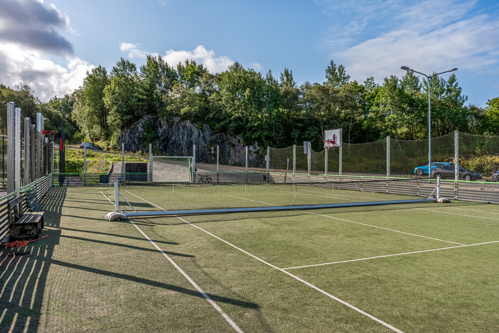 Tennisbane Buavåg. Bilde 2024