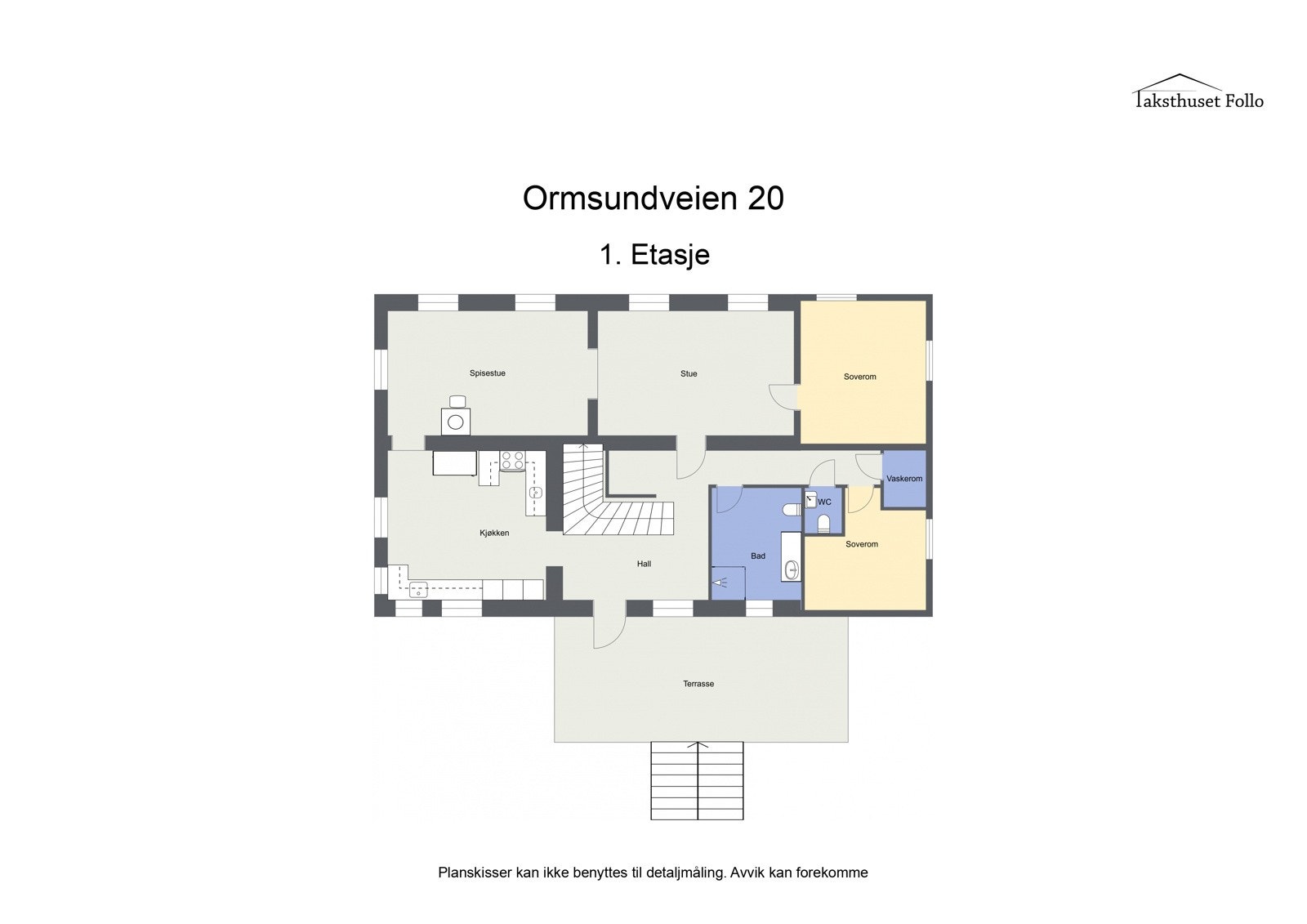 Plantegning - første etasje Galleribilde