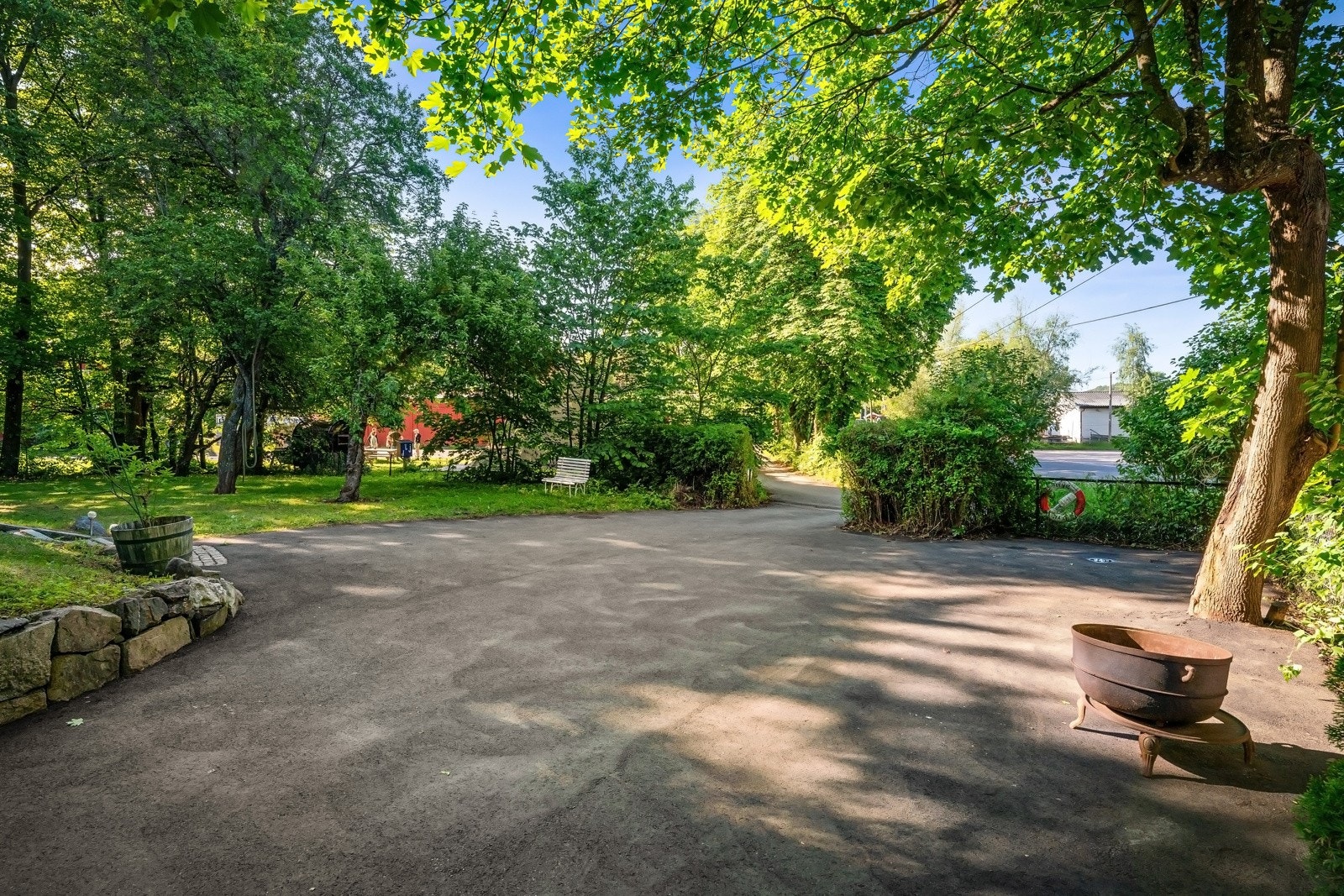 Det er godt med parkeringsmuligheter Galleribilde