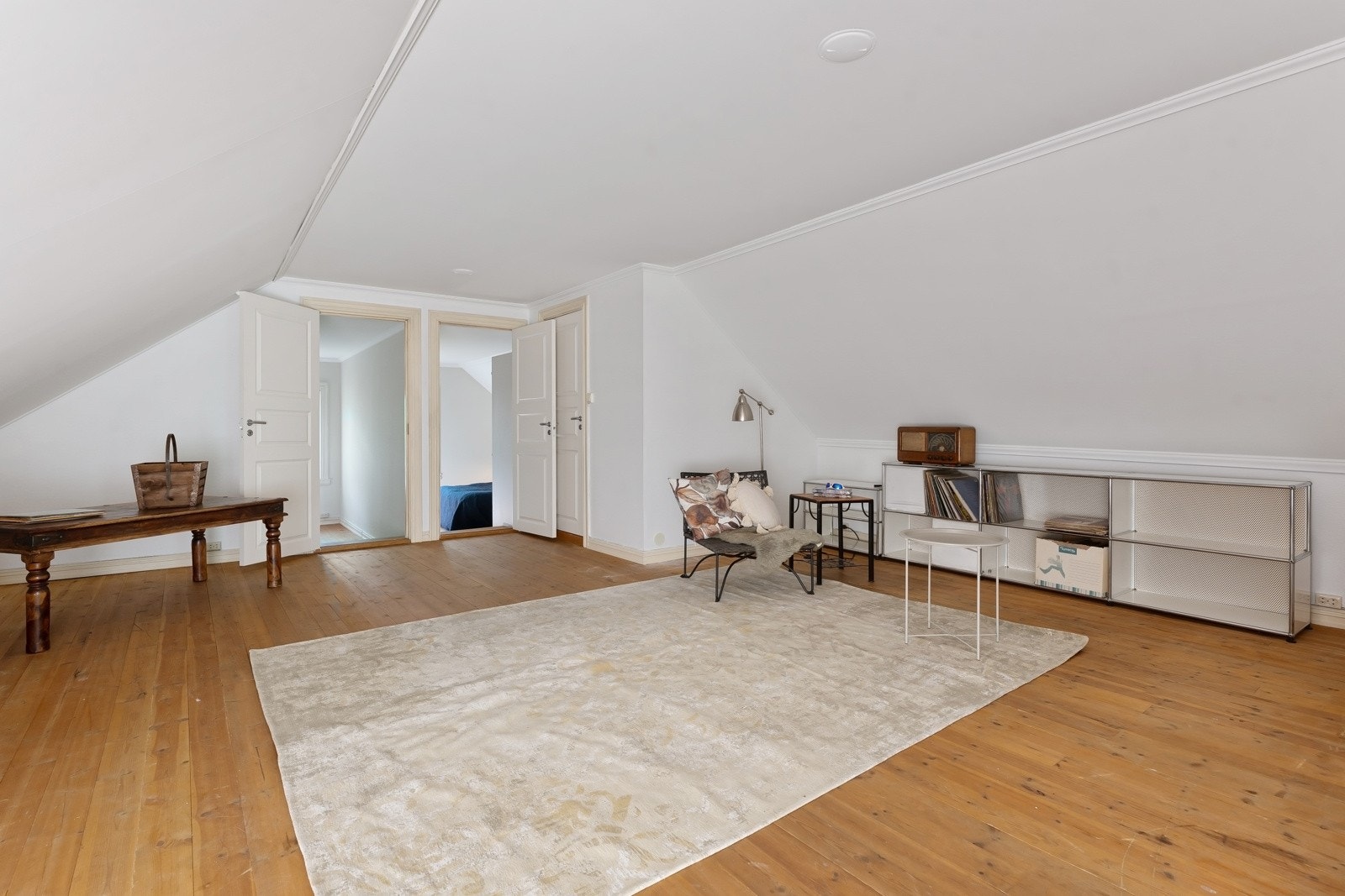 Andre etasje ble innredet en gang på 80-tallet Galleribilde