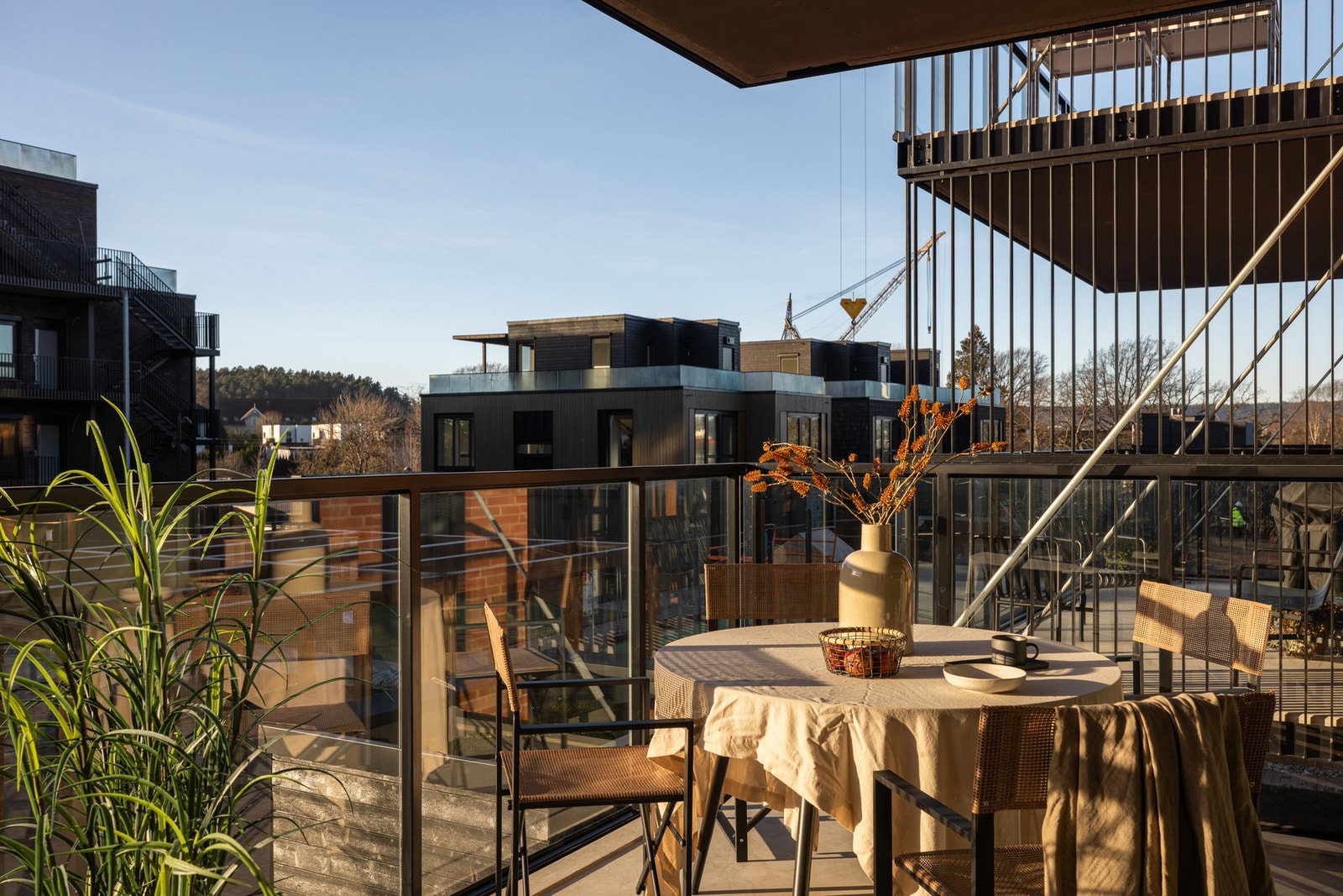 Solrike og luftige omgivelser. Galleribilde