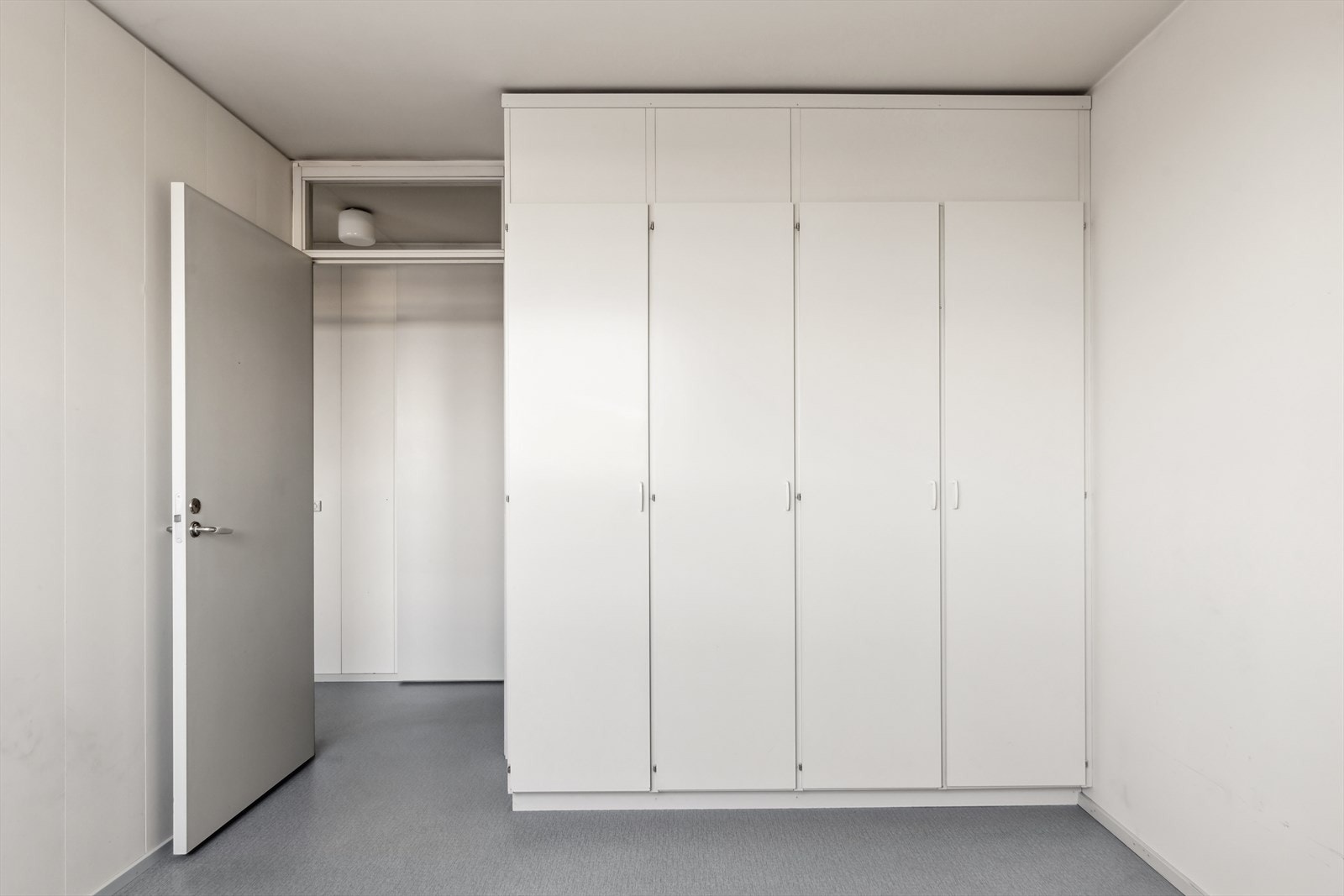 Soverom med god plass til garderobeløsning. Galleribilde