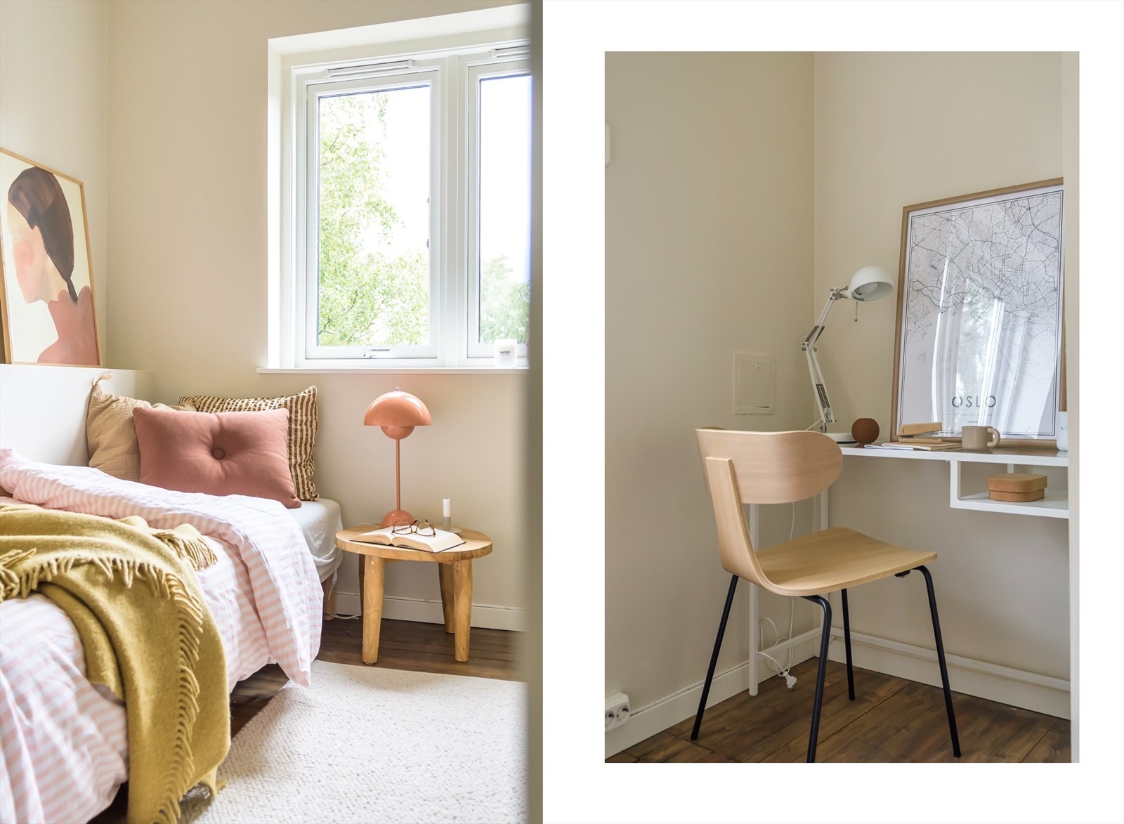 Det minste soverommet er 6,7 kvm som er under dagens anbefalte størrelse på 7 kvm for varig opphold. Galleribilde