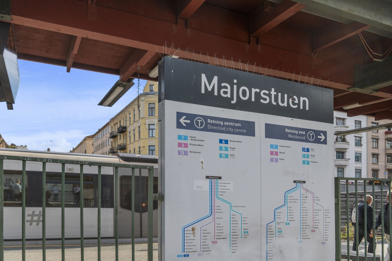 Området gir gode kollektivmuligheter. Galleribilde