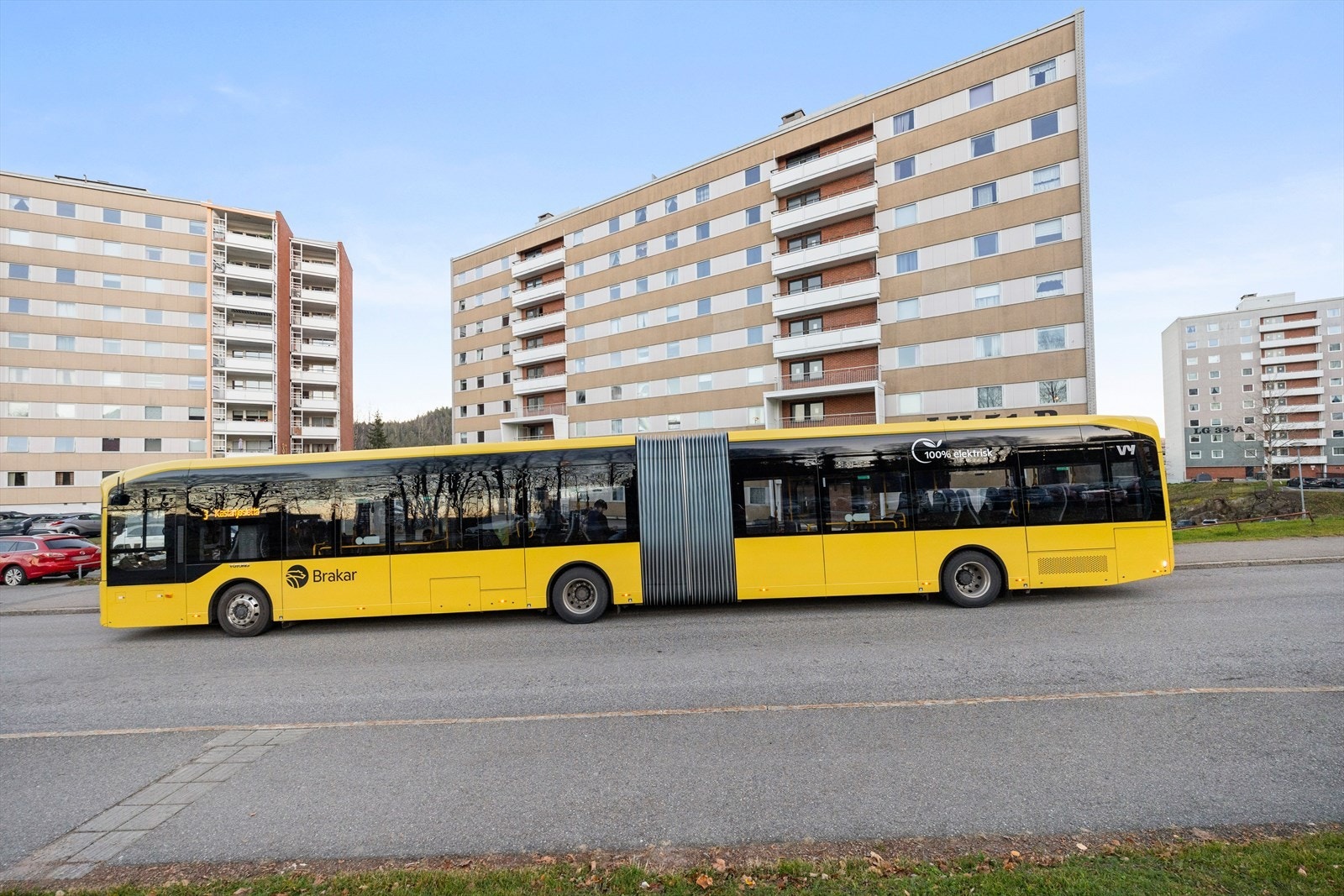 Pendlervennlig beliggenhet med hyppige bussavganger rett i nærheten Galleribilde