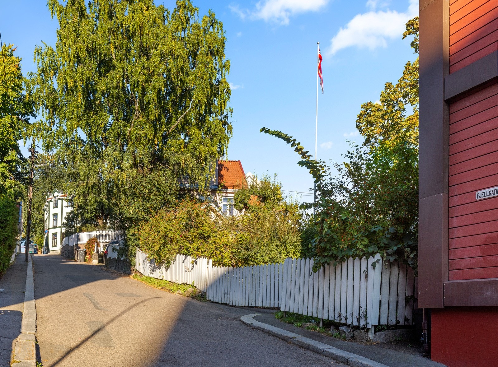 Rodeløkka er kjent for sine hyggelige gater og omgivelser. Galleribilde