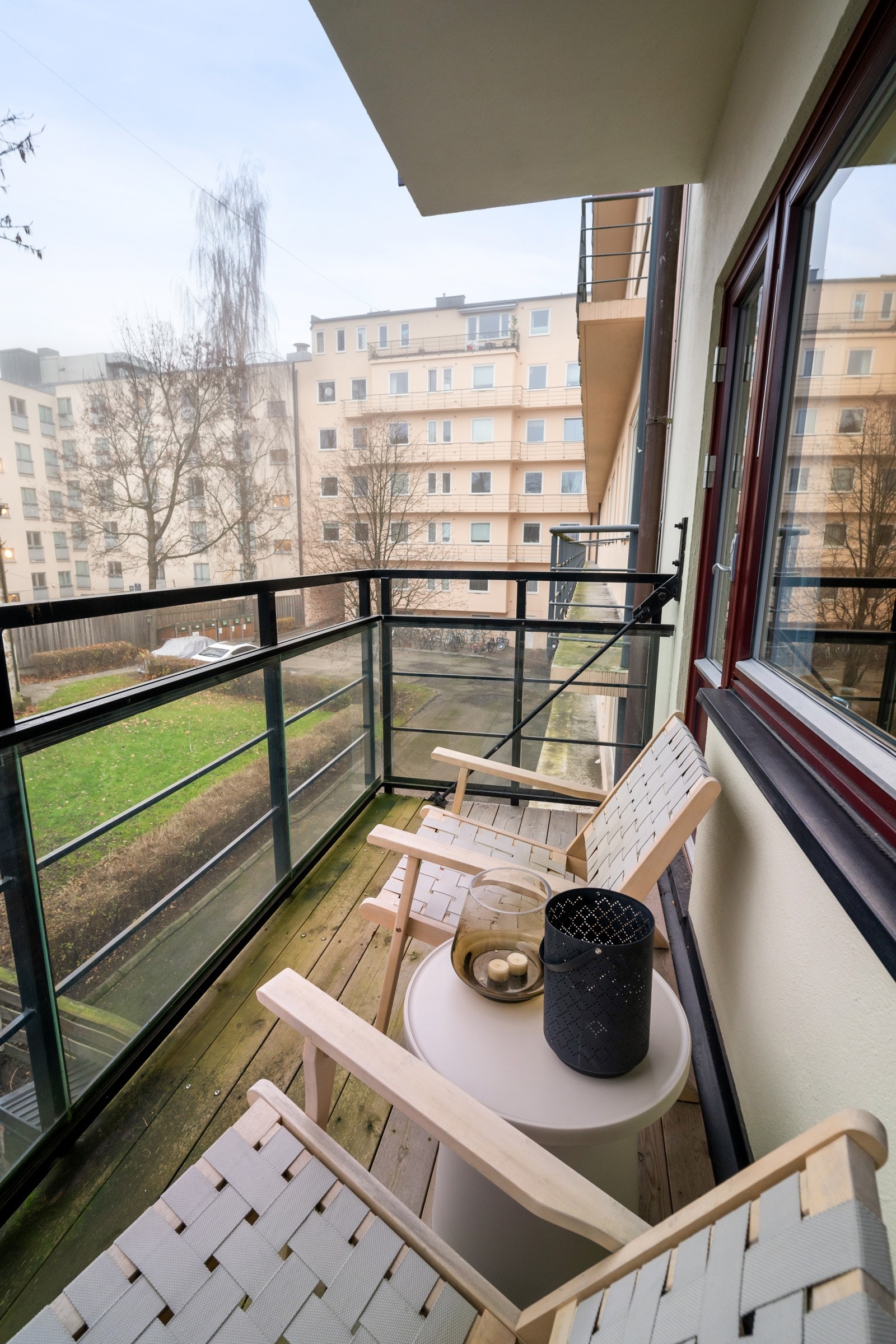 Her er det plass til utemøblement. Galleribilde