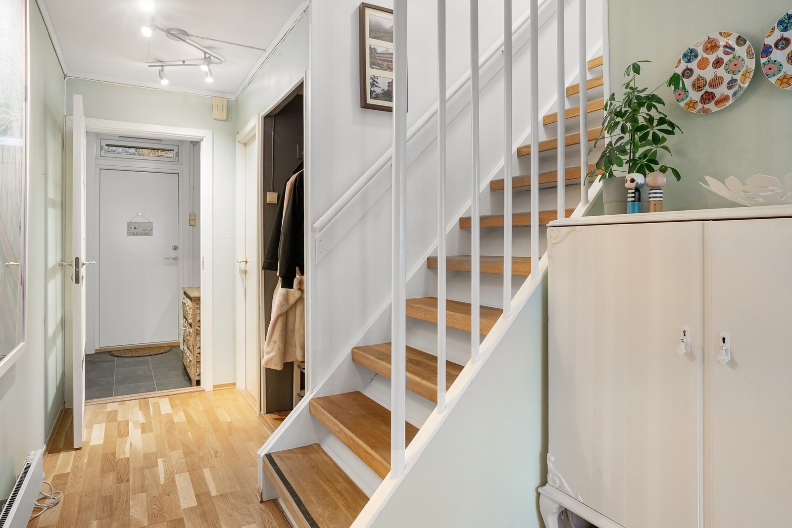 Hovedsoverommet ligger i leilighetens første etasje. Galleribilde