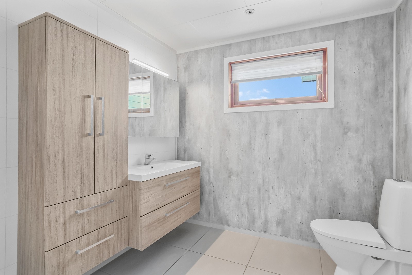 Badet i 1.etasje ble renovert i 2018 Galleribilde