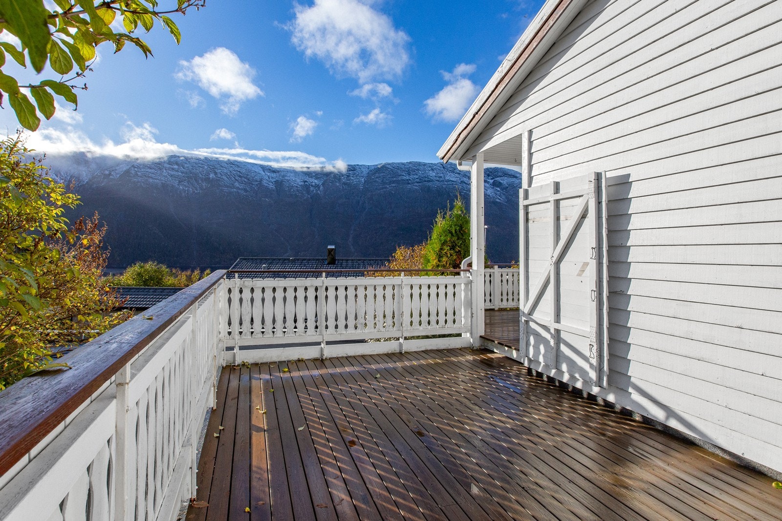 Terrassedekke over garasjen Galleribilde