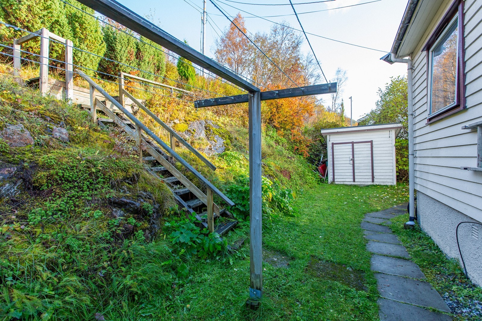 Fasade, utebod Galleribilde