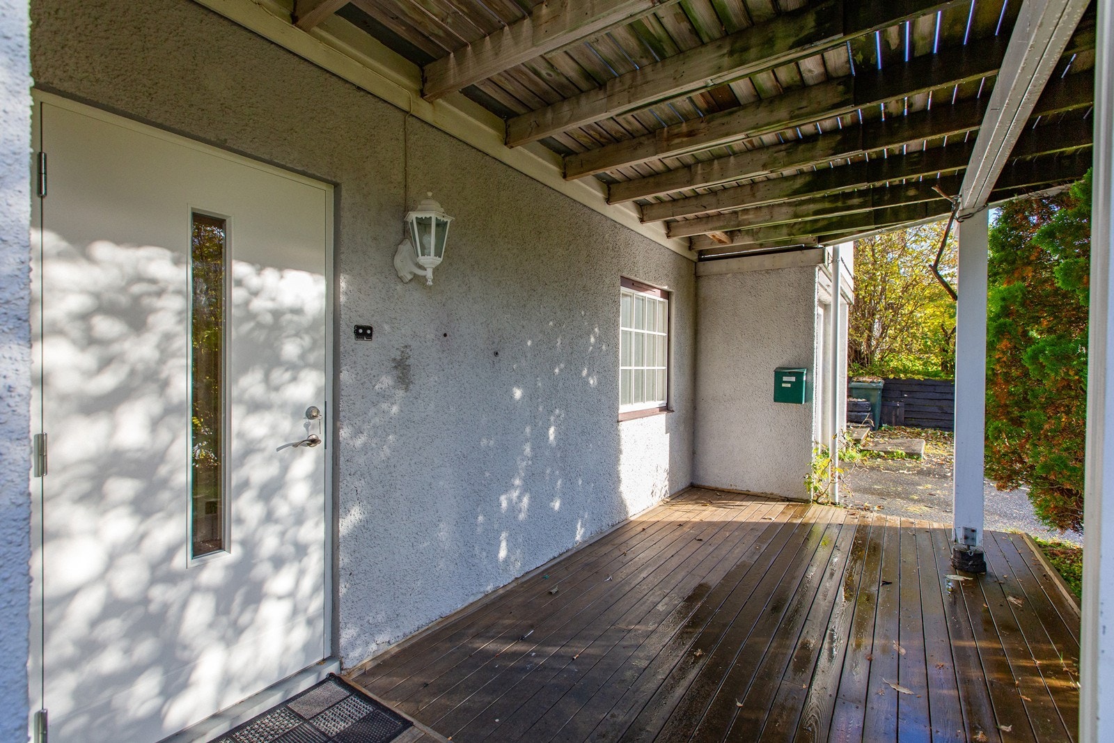 Inngangsparti, underetasje Galleribilde