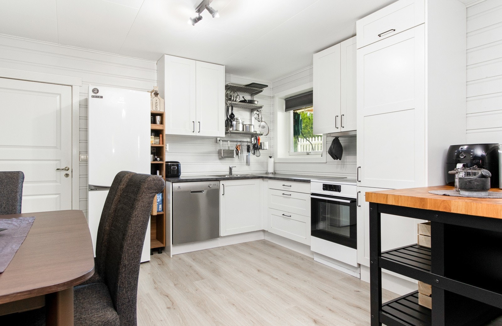 Leiligheten ble noe pusset opp i 2022. Galleribilde