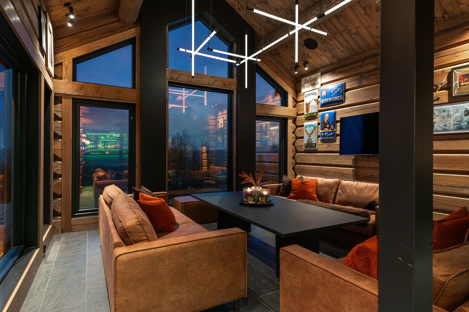 Stue i anneks Galleribilde