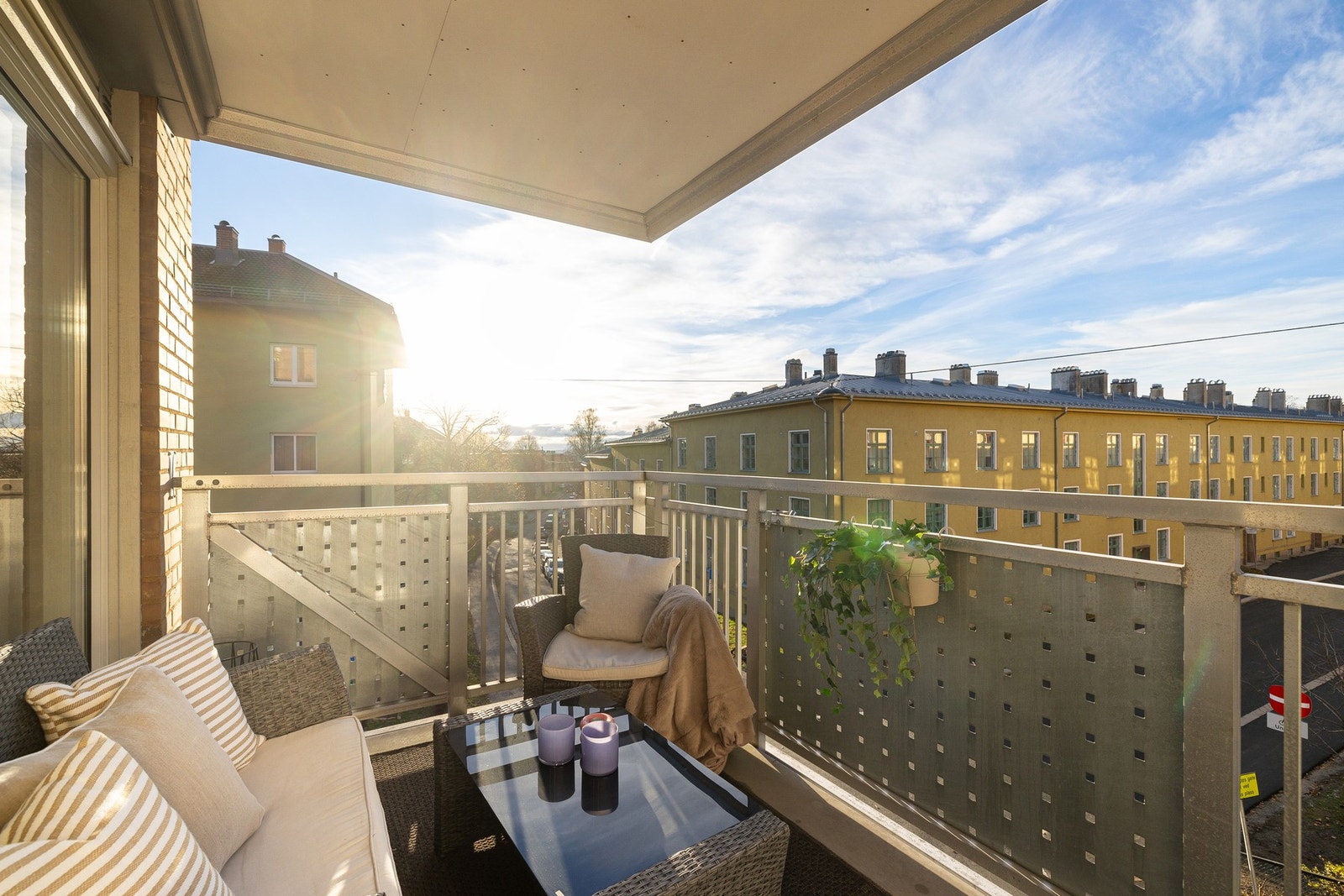 Her kan du nyte ettermiddagssolen. Galleribilde