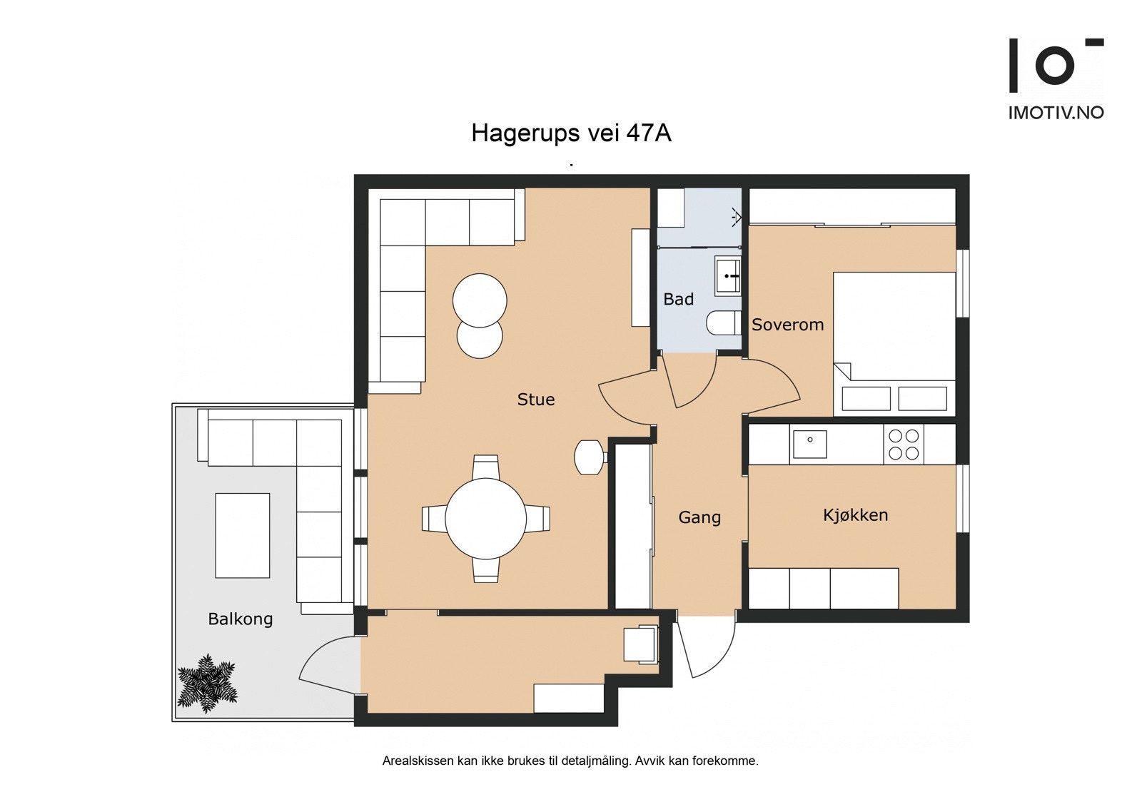 Funksjonell planløsning. Galleribilde