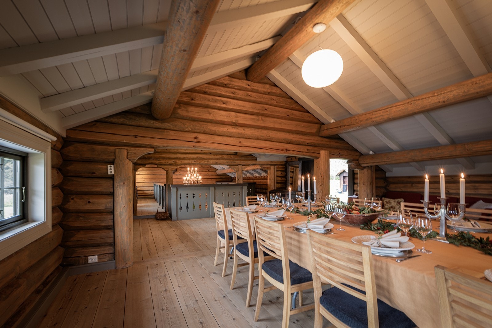 Fra store selskaper til intime sammenkomster - denne eiendommen tilbyr fleksible løsninger. Galleribilde