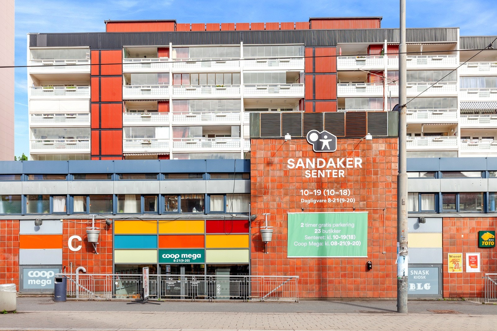 Nærområde - Sandaker Senter. Galleribilde