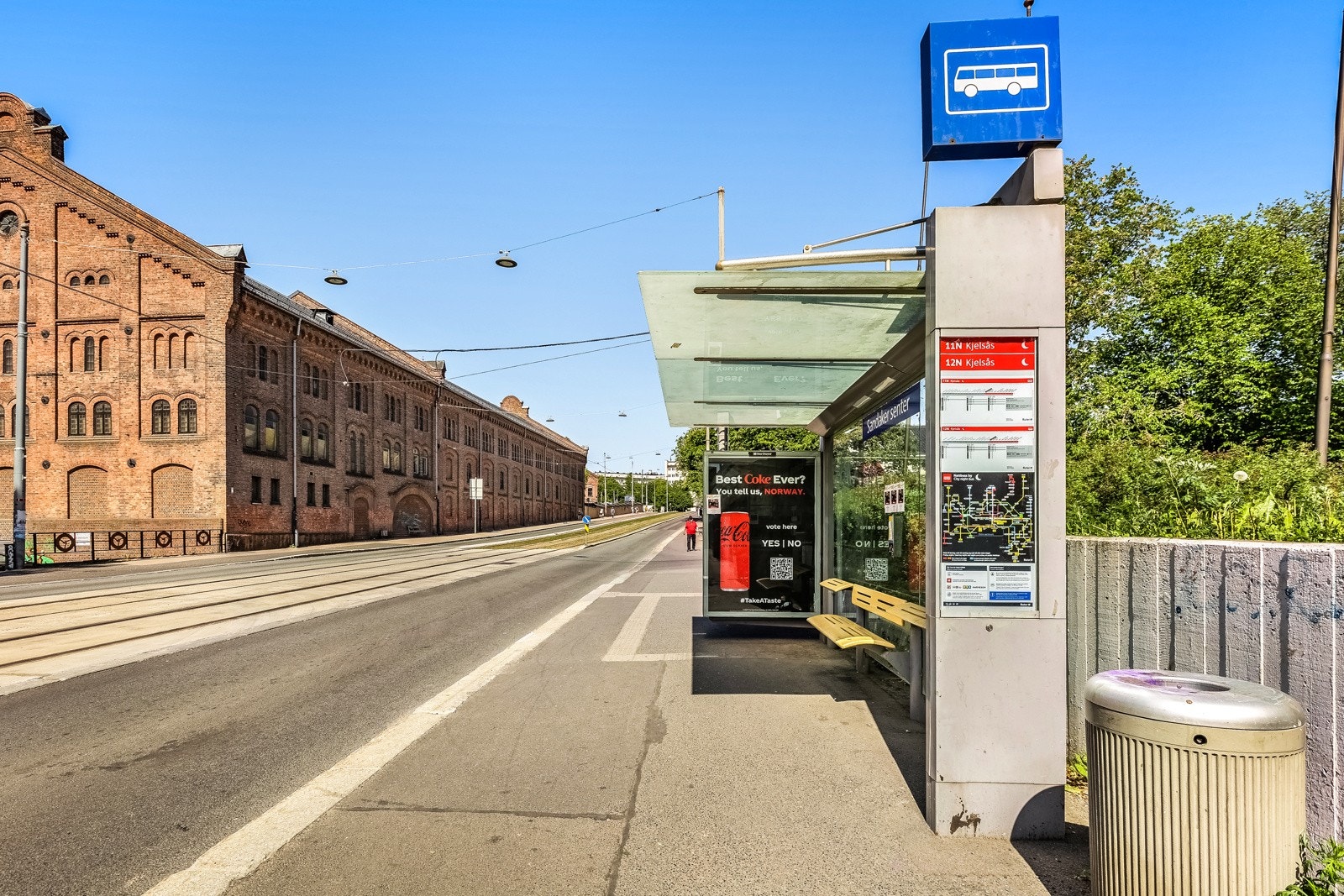 Nærområde - Det er godt med kollektivtilbud i området med både trikk, buss og t-bane. Galleribilde
